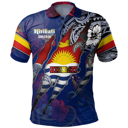Kiribati Custom Personalised Polo Shirt