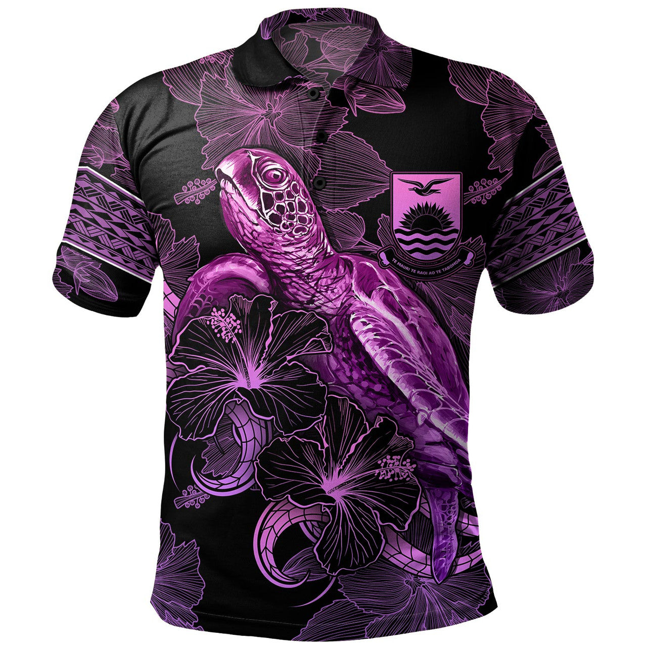 Kiribati Custom Personalised Polo Shirt