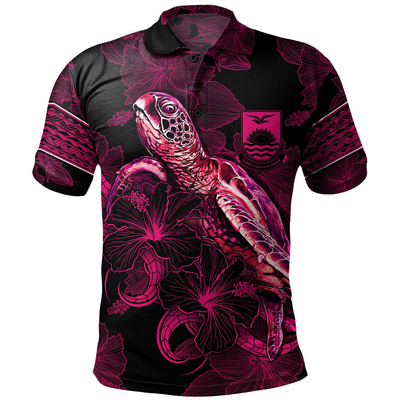 Kiribati Custom Personalised Polo Shirt