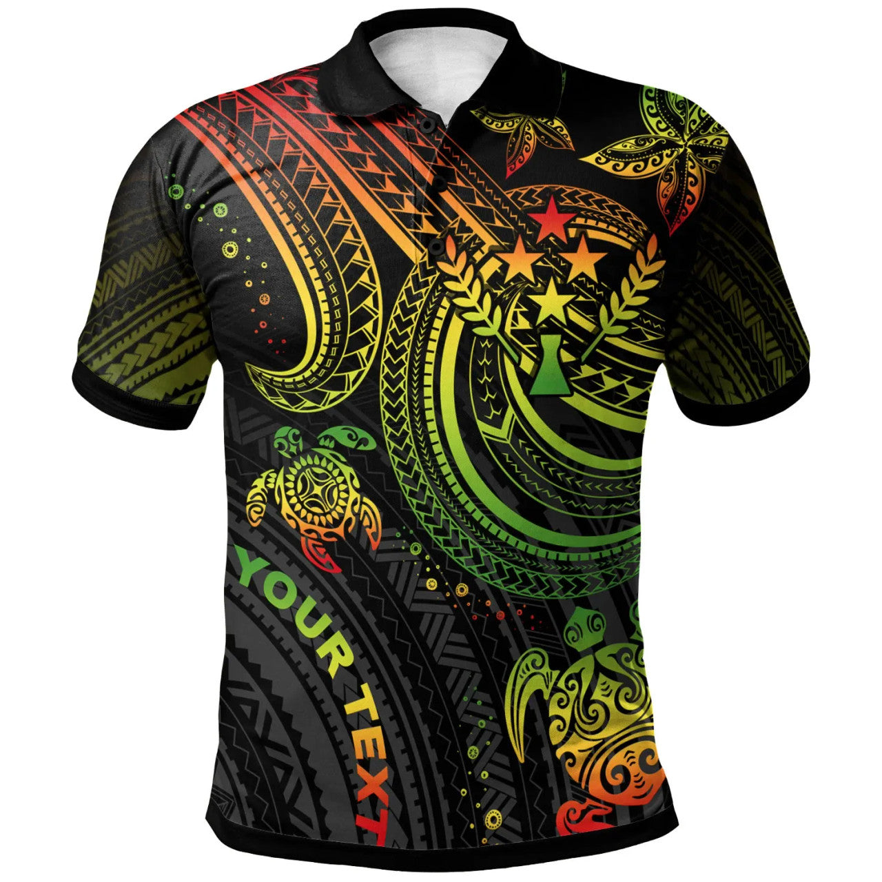 Kosrae Custom Personalised Polo Shirt