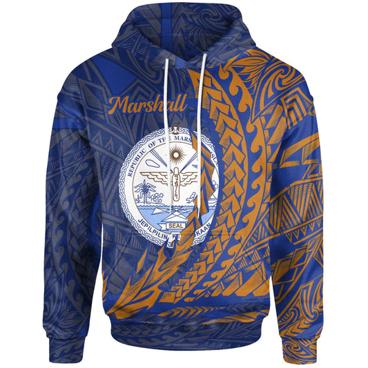 Marshall Islands Custom Personalised  Hoodie