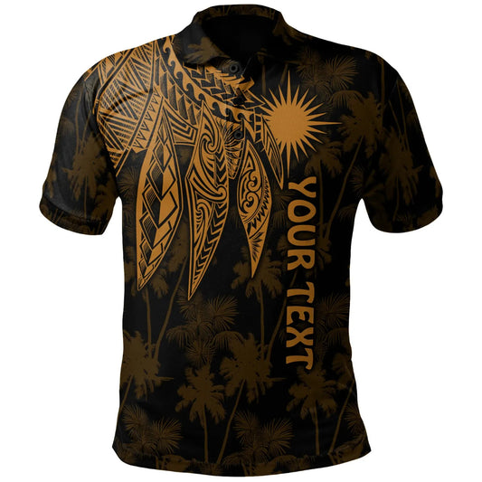 Marshall Islands Custom Personalised Polo Shirt