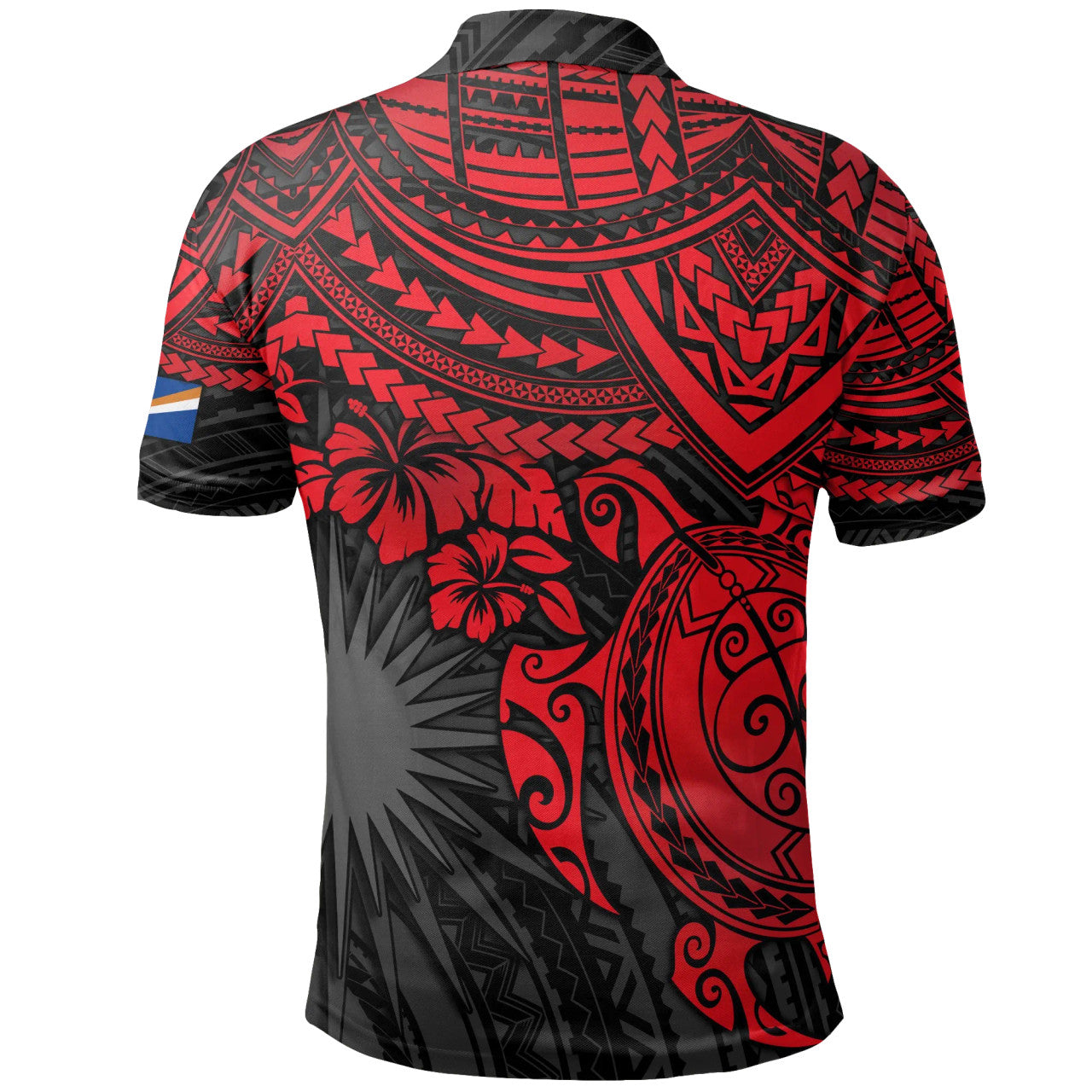 Marshall Islands Custom Personalised Polo Shirt