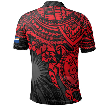 Marshall Islands Custom Personalised Polo Shirt