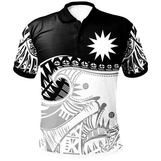 Nauru Custom Personalised Polo Shirt