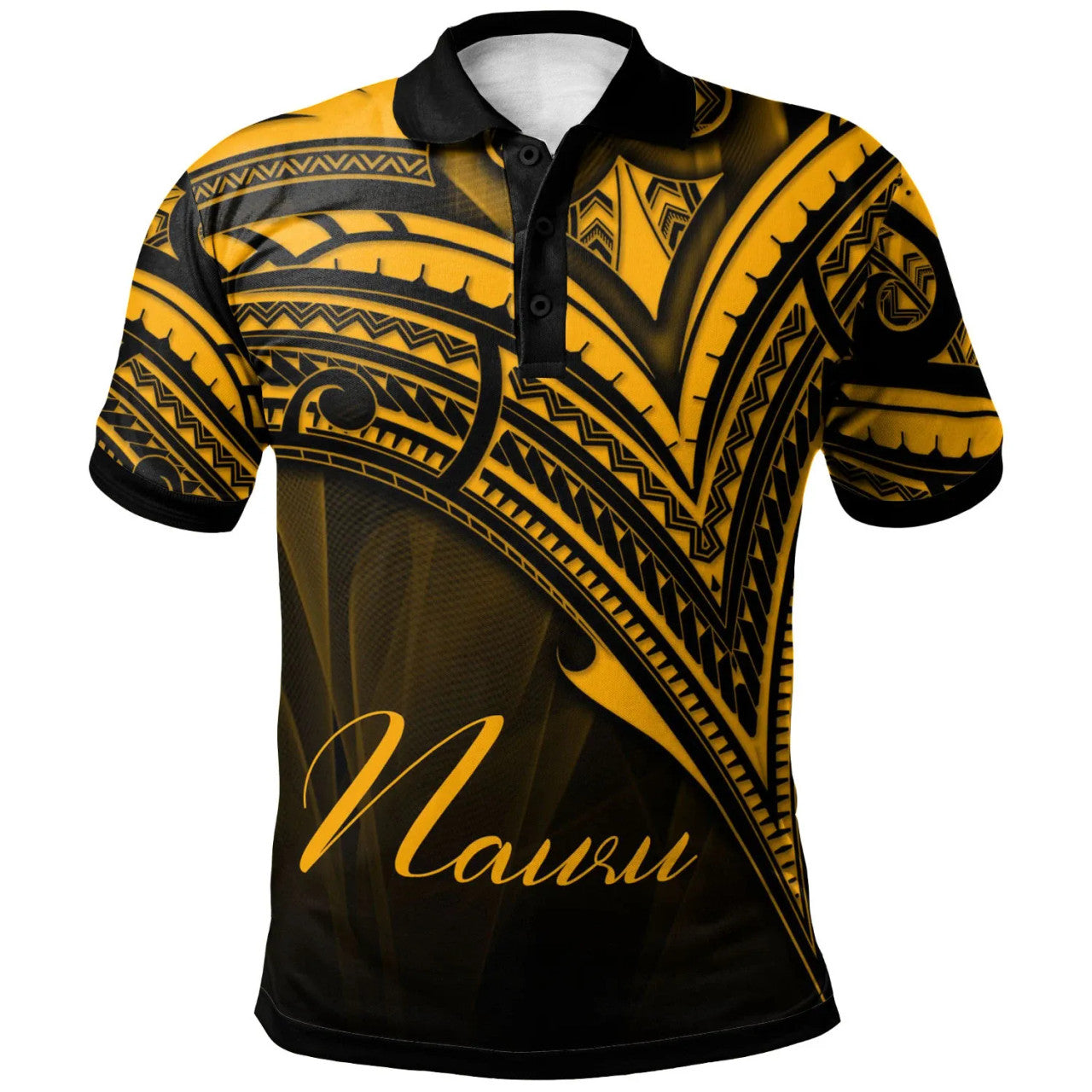 Nauru Custom Personalised Polo Shirt