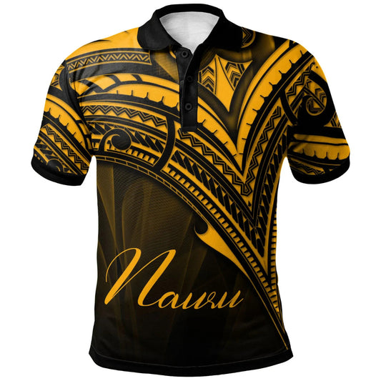 Nauru Custom Personalised Polo Shirt