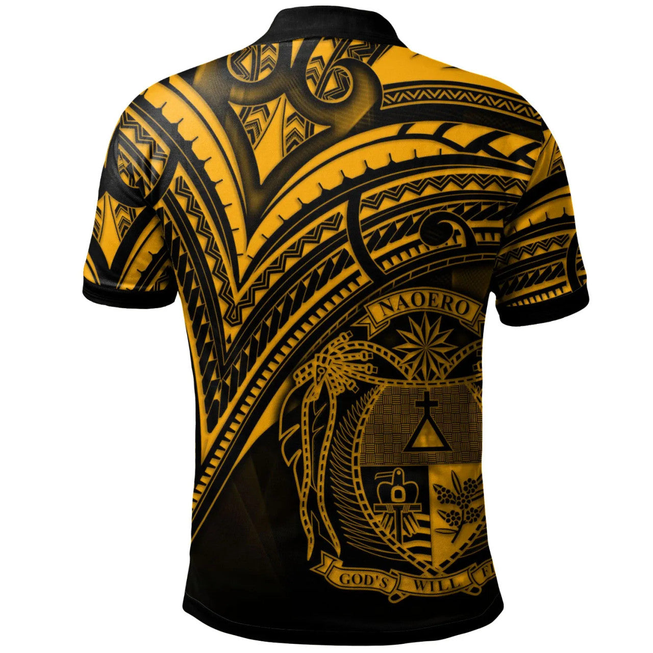 Nauru Custom Personalised Polo Shirt