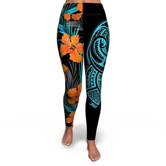 Polynesian Custom Personalised Leggings