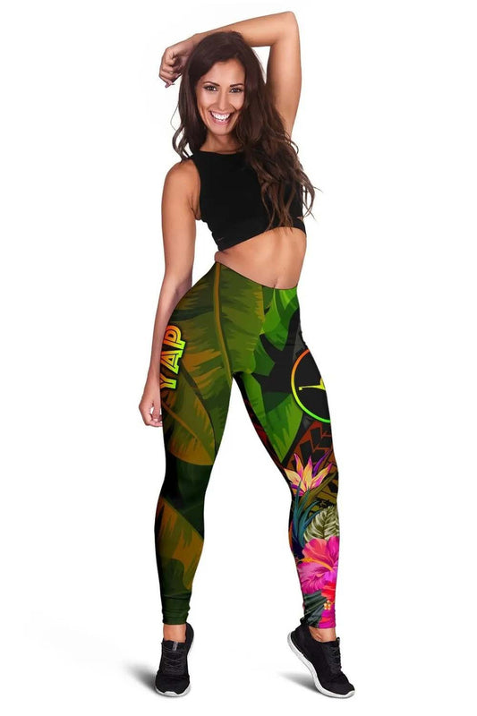 Yap State Custom Personalised Leggings